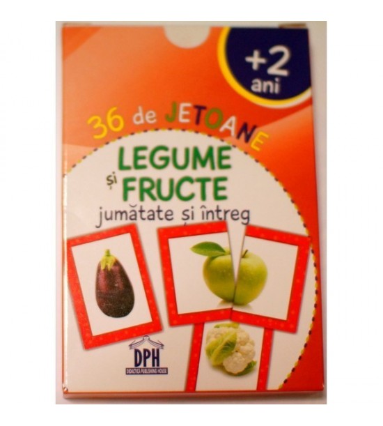 Legume si fructe - 36 de jetoane