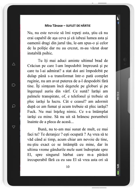 paginare eBook text
