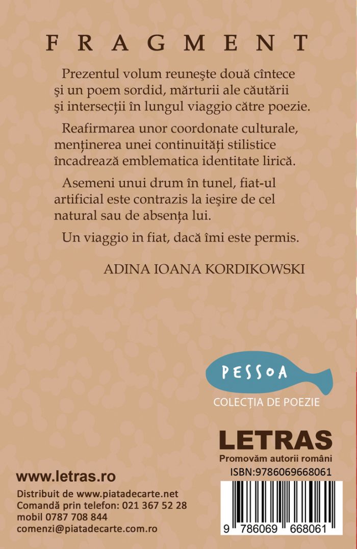 Fragment - poeme - Adina Ioana Kordikowski
